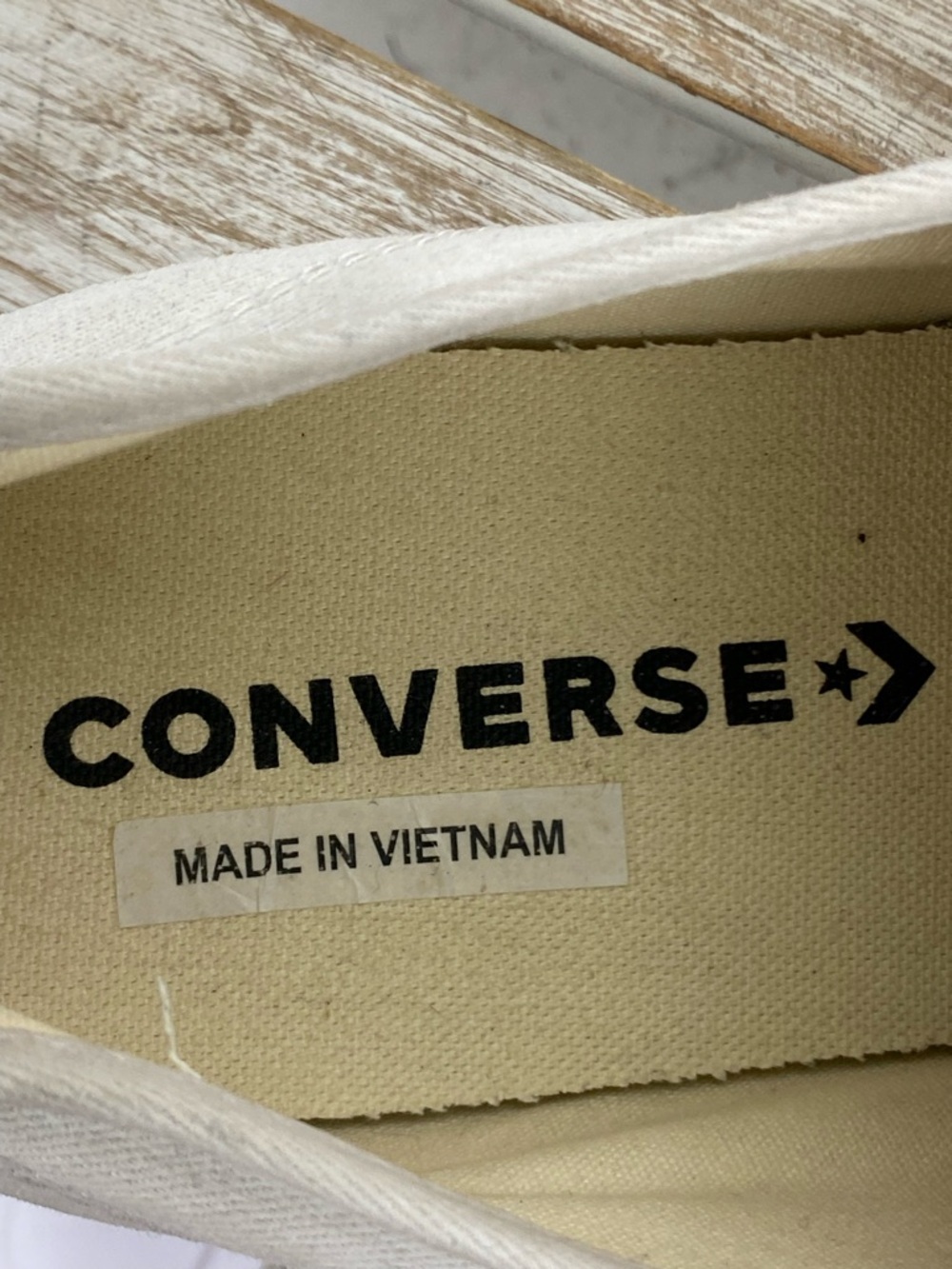Converse Jack Purcell sneaker canvas low-top signature "smile" toe cap M12 W13.5 - Picture 12 of 15